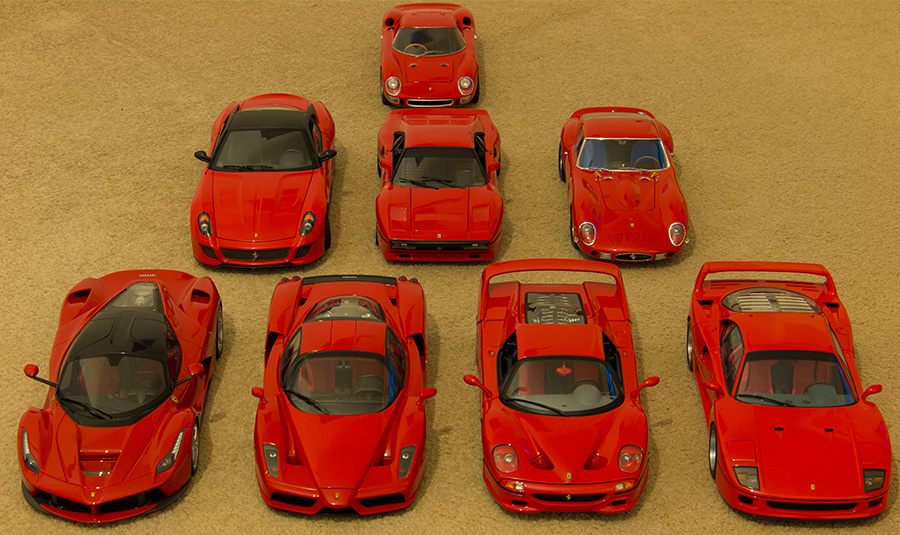 ferrari diecast cars